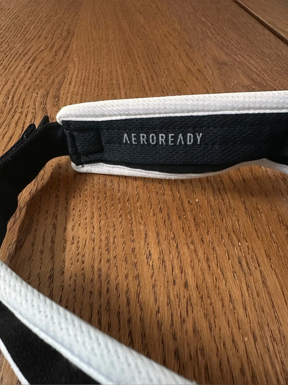 🔥3 FOR $25🔥 adidas Black Visor with White Logo and Trim